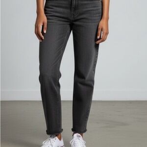 Edwin Women's Straight Leg Jeans in Charcoal